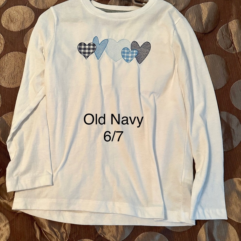 Boys long sleeve shirt 6/7